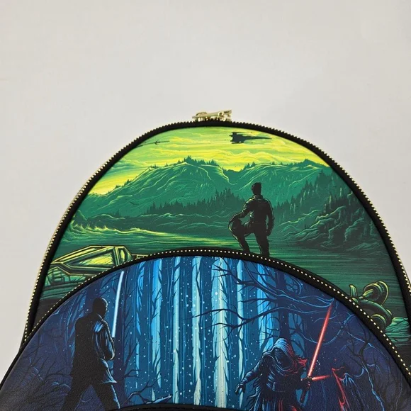 Star Wars Loungefly Backpack - The Force AwakensDisney100 NWT